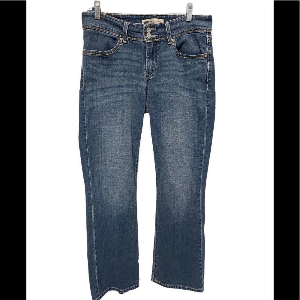 Levi, 529, curvy boot cut, 29 inch waist 32 inch length